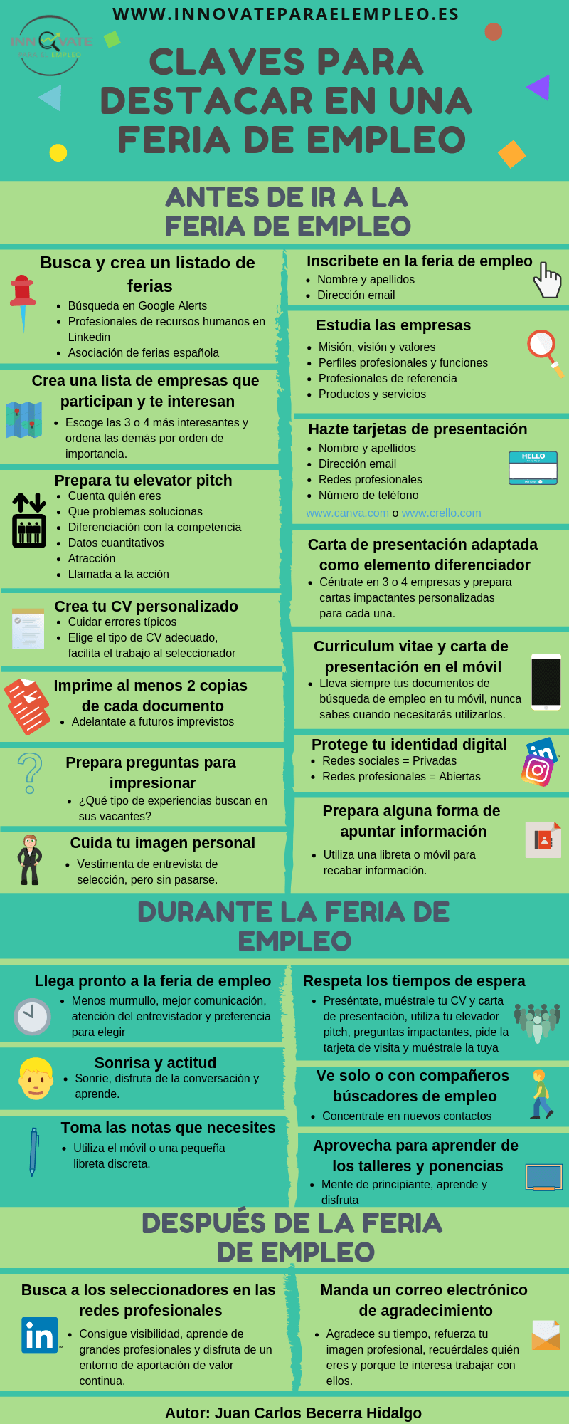 Claves para Conseguir DESTACAR en una Feria de Empleo