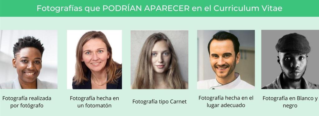 Cómo debe ser la FOTO DEL CURRICULUM + EJEMPLOS