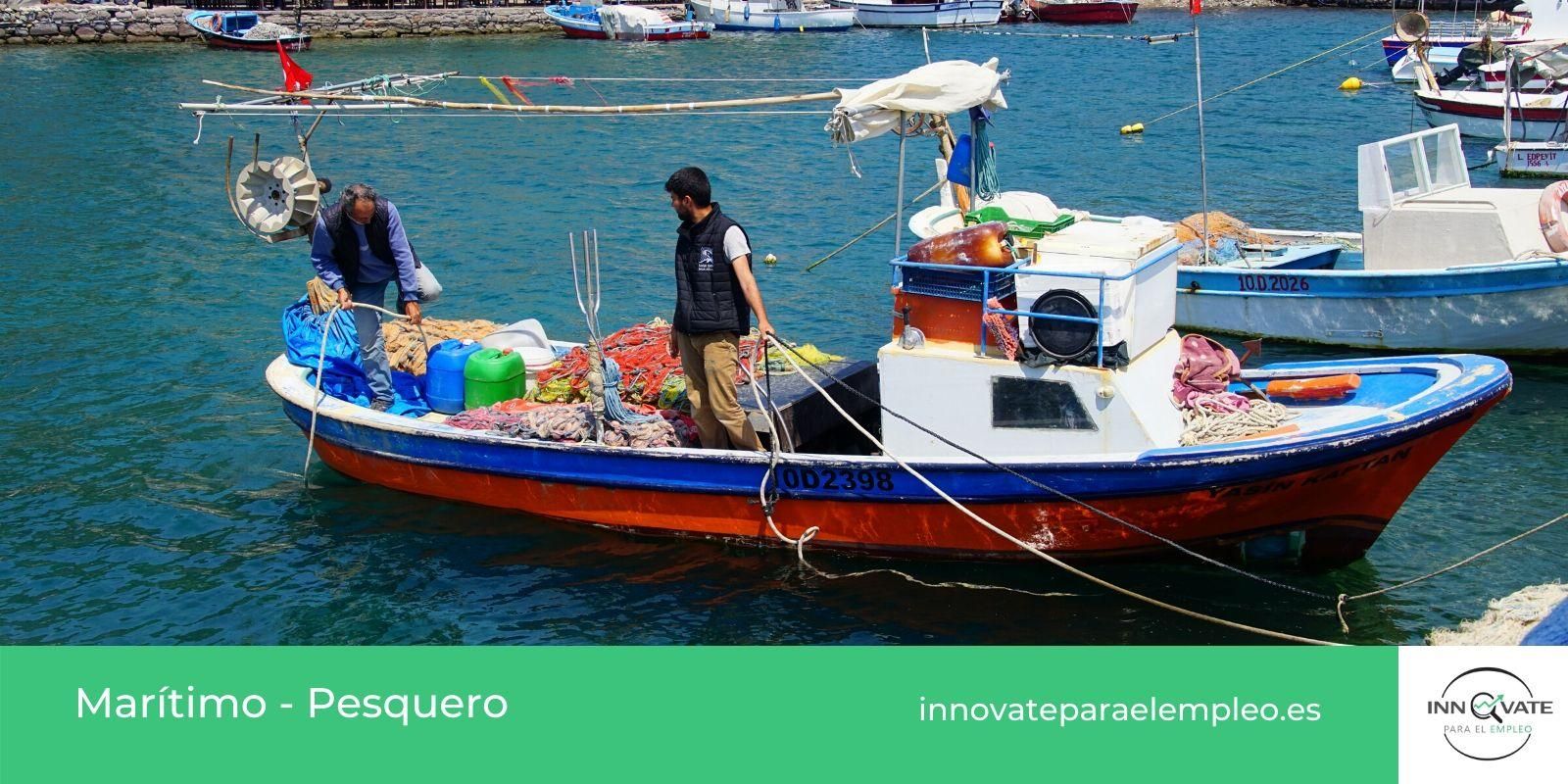 Portales de empleo del sector maritimo pesquero